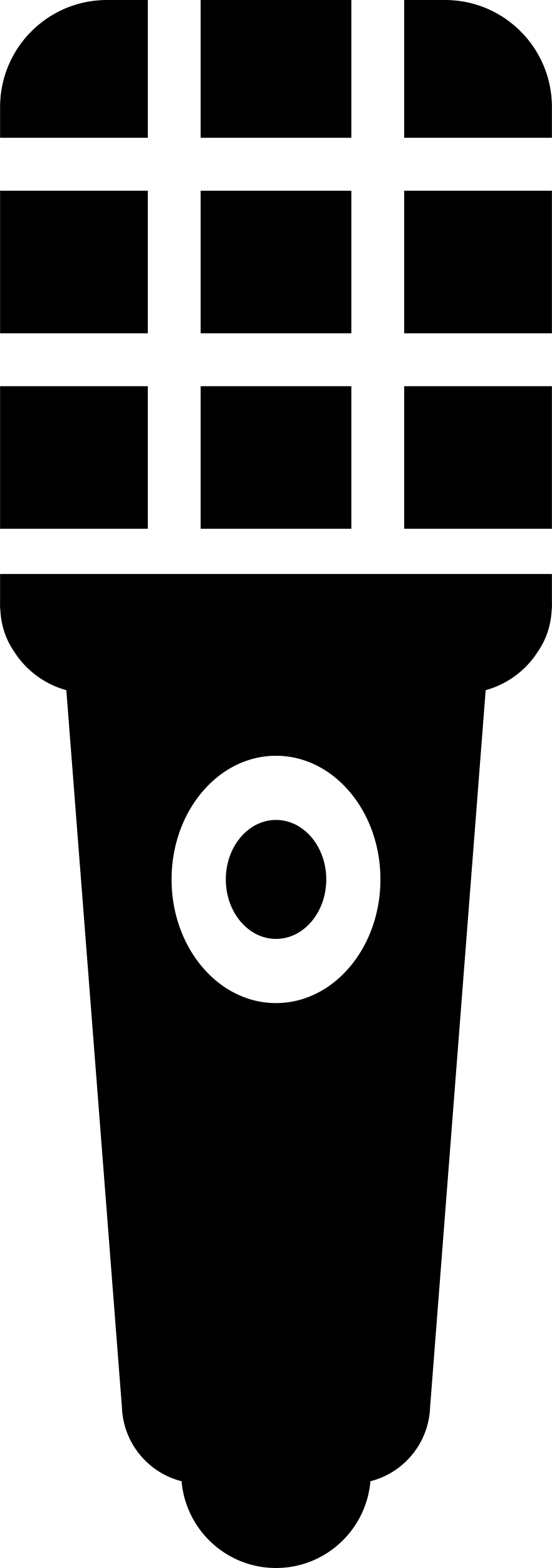 Handheld Microphone Outline Drawing Svg Vector Free Vectors